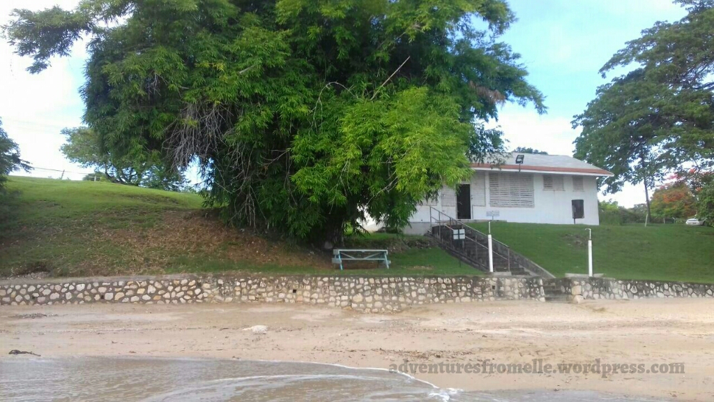 UWI lyssons beach changing rooms