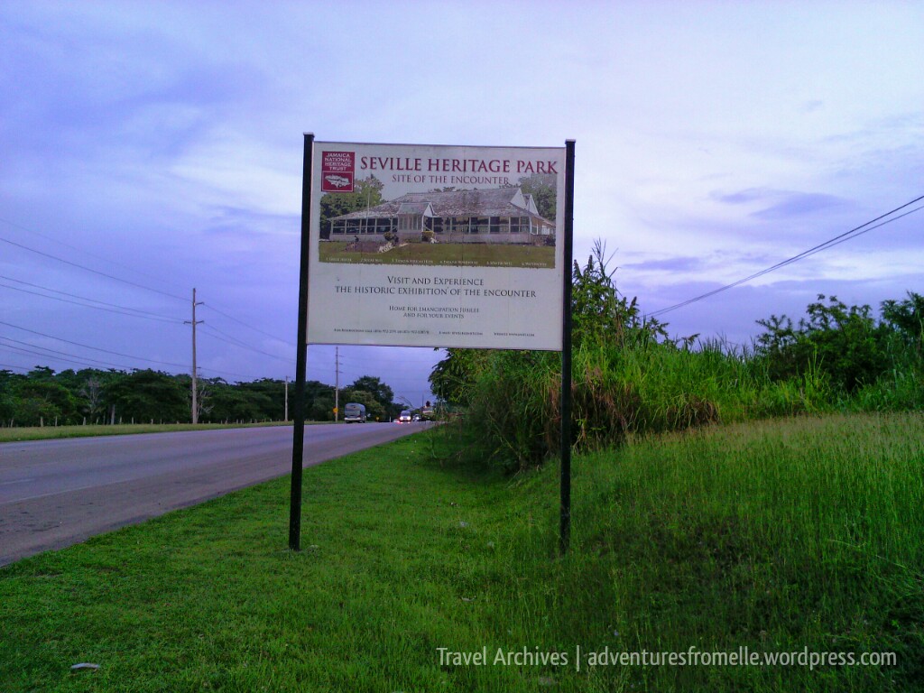 seville heritage park sign
