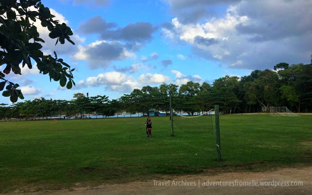 james bond beach football field