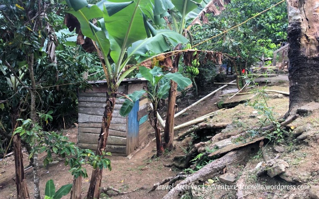 start of trail- tacky falls