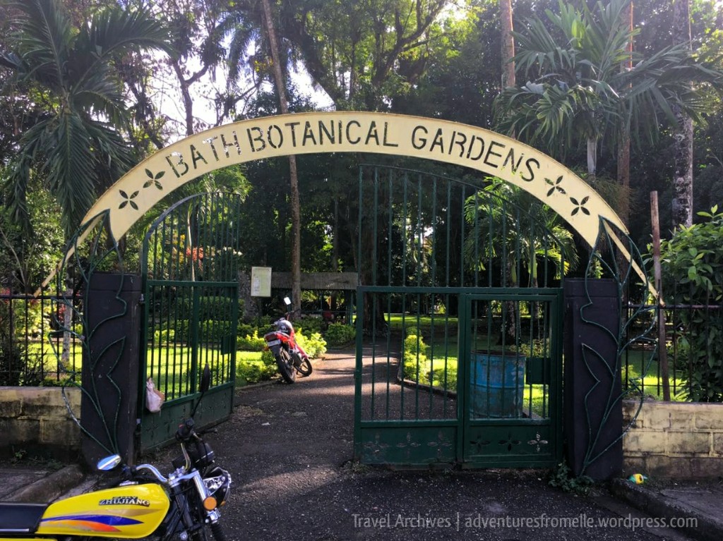 entrance to-bath botanical garden