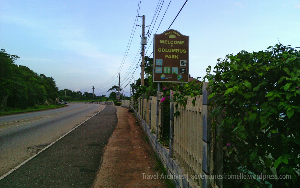 sign-columbus park