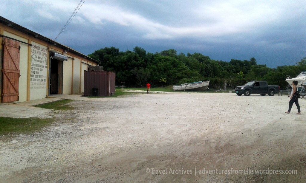 outside the safari tour building
