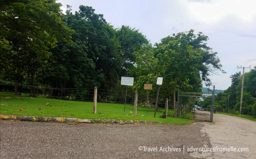 view of bluefields from the road