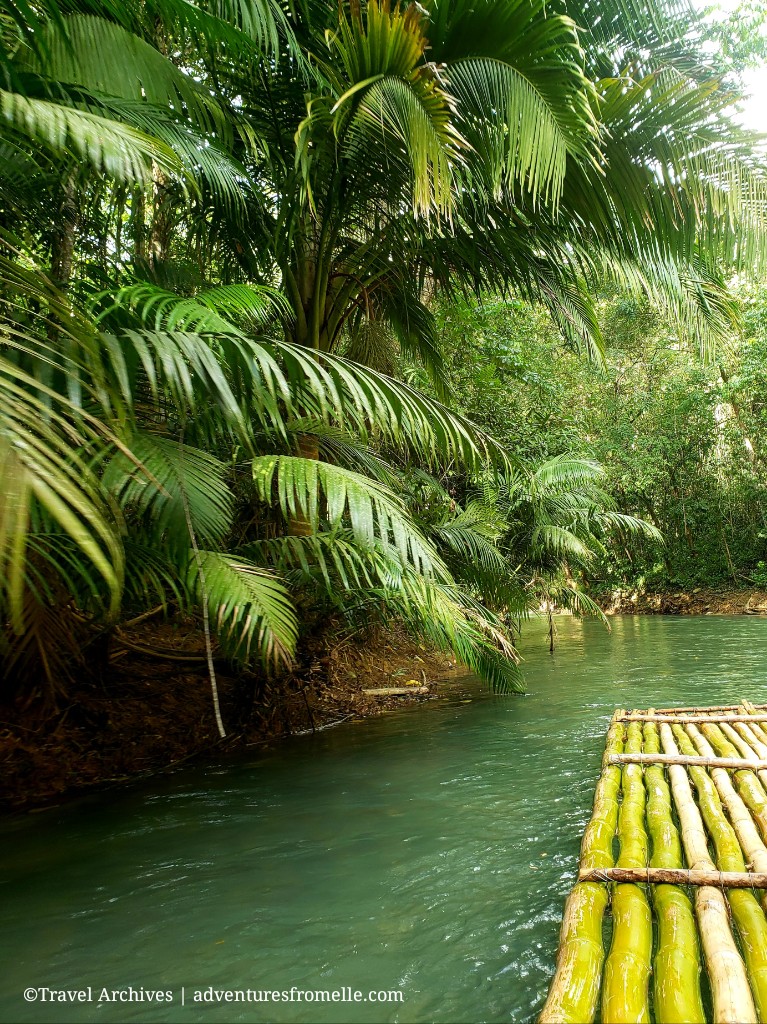 Bamboo raft-Martha Brae – Adventures from Elle