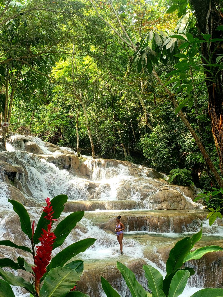 Dunn's River Falls in Jamaica