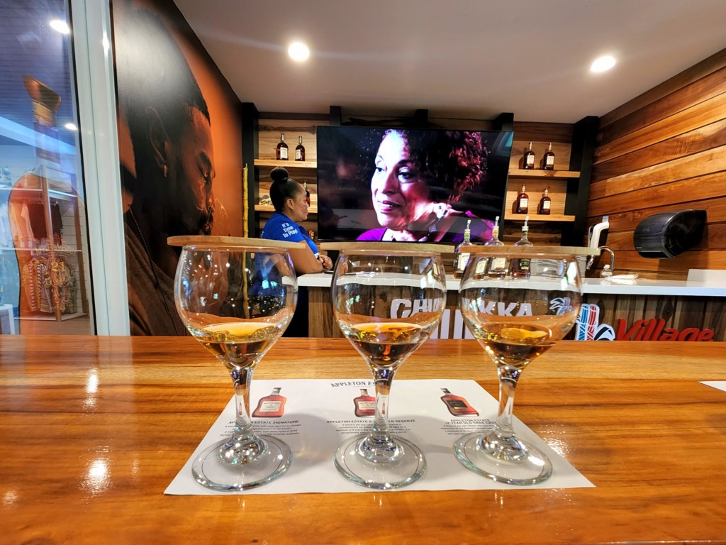 Appleton rum tasting at Island Village Mall