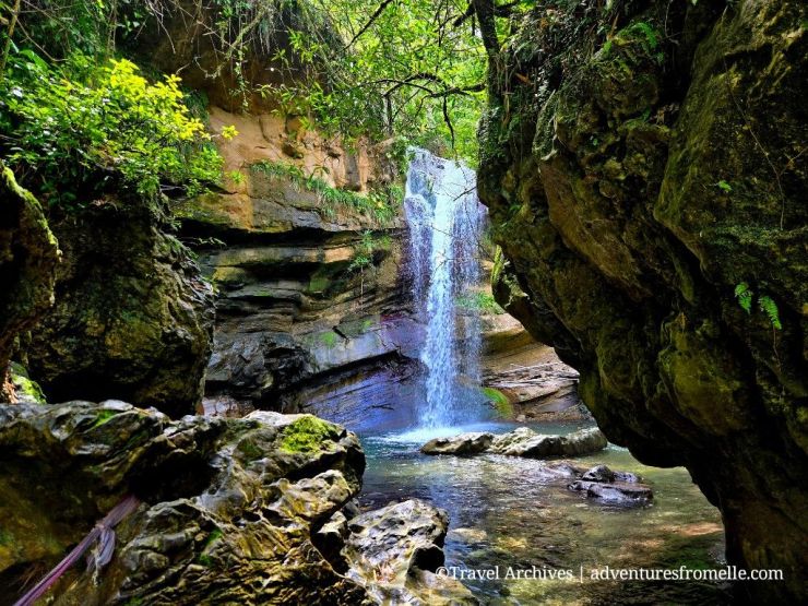 Nanny Falls in Portland, Jamaica